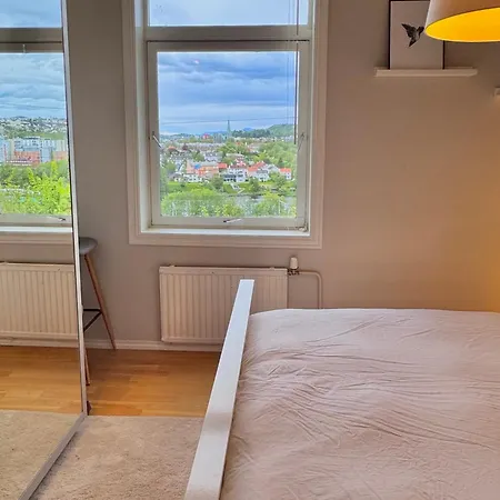 شقة Stor 3-roms Med Utsikt تروندهايم