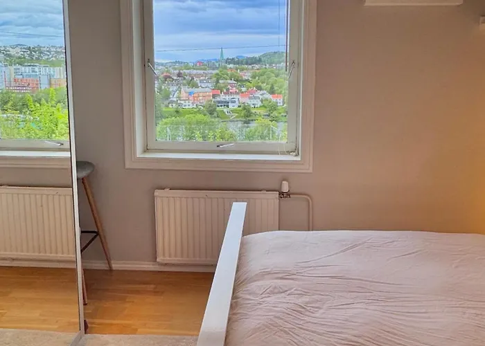 Apartmán Stor 3-roms Med Utsikt Trondheim