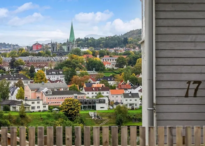 Stor 3-roms Med Utsikt Lejlighed Trondheim