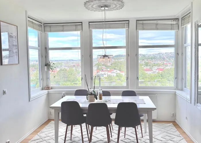 Stor 3-roms Med Utsikt Lejlighed *